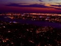 Blick vom Empire State Building bei Nacht